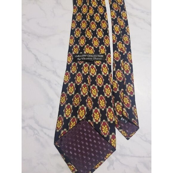 Gallery Collection by Christina Desiree Abstract Print100% Silk ‎ Men’s Necktie - Picture 7 of 10